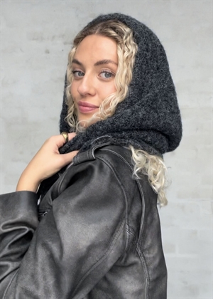 Milu strik balaclava Dark Grey Melange Object